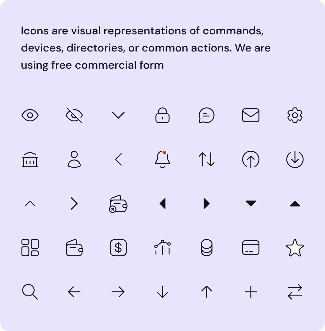 Cryptozy Assets - Custom Icon Set
