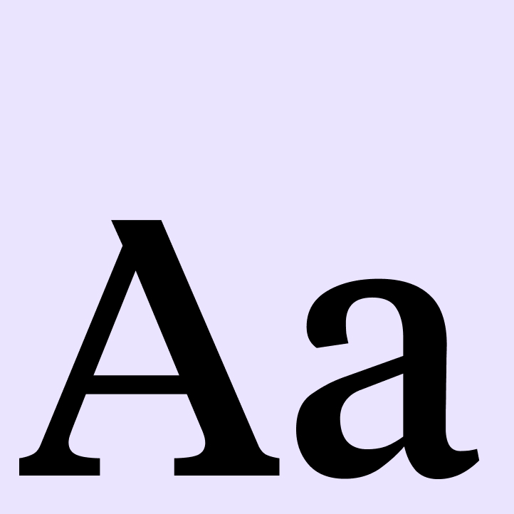 Typografiedesign von Pharos Labs — Serifenschriftdisplay für die Markenidentität