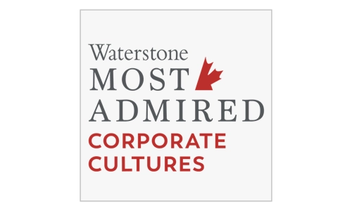 Nurse Next Door recognized as one of Canada's Most Admired Corporate Cultures by Waterstone Canada.