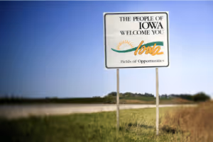 iowa sign