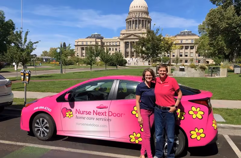 Nurse Next Door is now in Boise, Idaho! Find out why owners Coleman and Jenny McNear chose this home care franchise and what they're excited for!