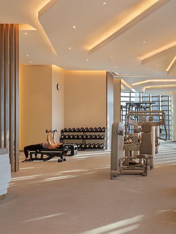 Premium and modern gym at Dubai Downtown