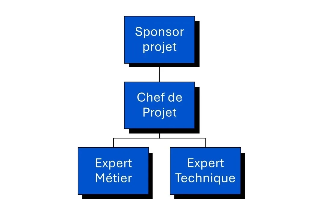 Hiérarchie d'un projet IA