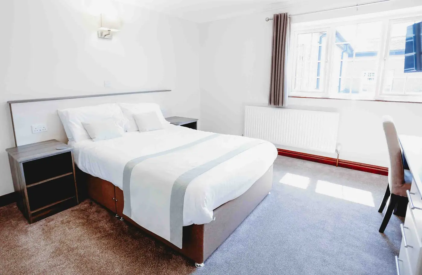 Double en-suite bedroom at The Appleby Inn Hotel