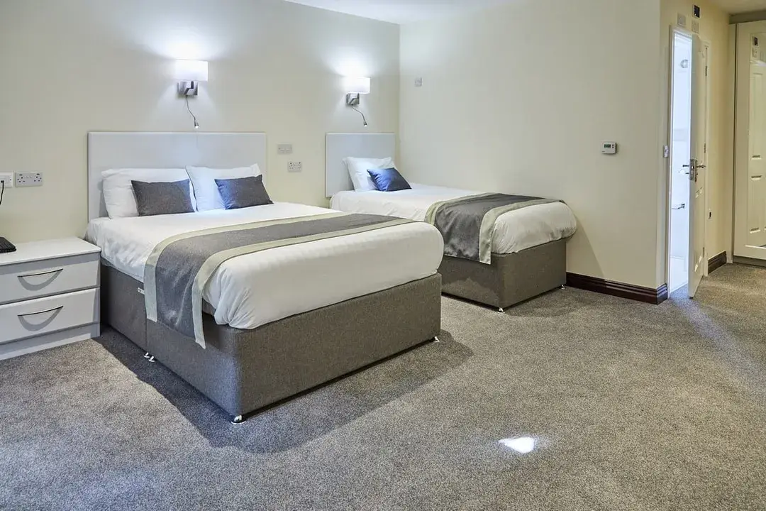 Accessible en-suite bedroom at The Appleby Inn Hotel