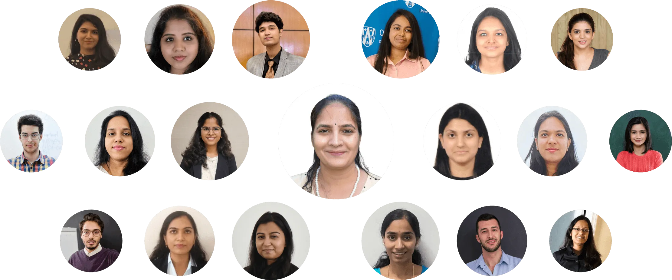 Collage featuring the expert tutors from the Brainster online math tutoring platform.