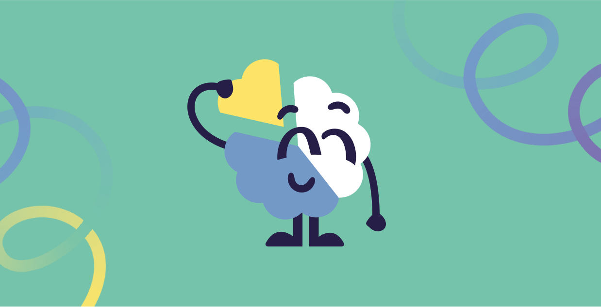 Mascot explaining data interpretation using graphs and charts on the Level 4 math learning platform.