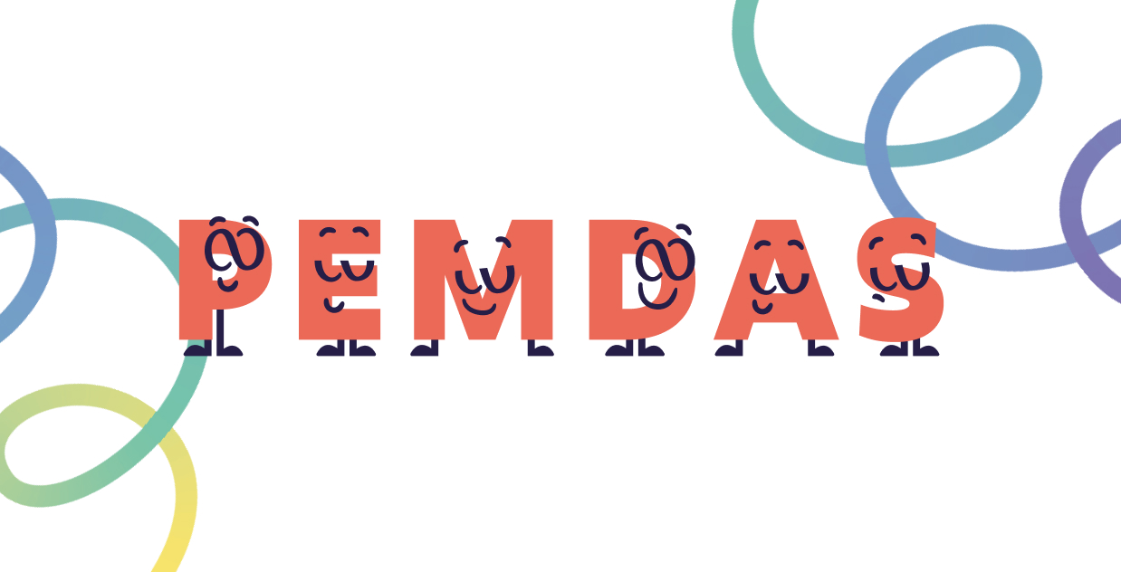 Mascot teaching the PEMDAS order of operations rule through online math tutoring Level 5.