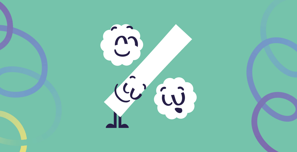 Concept icon for learning percentages and real-world applications through Level 7 online math tutoring.