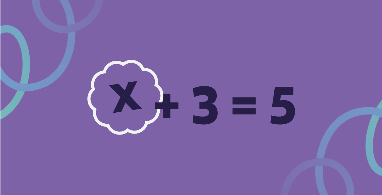 Mascot teaching manipulation of complex algebraic expressions with guidance from your math tutor in Level 10.