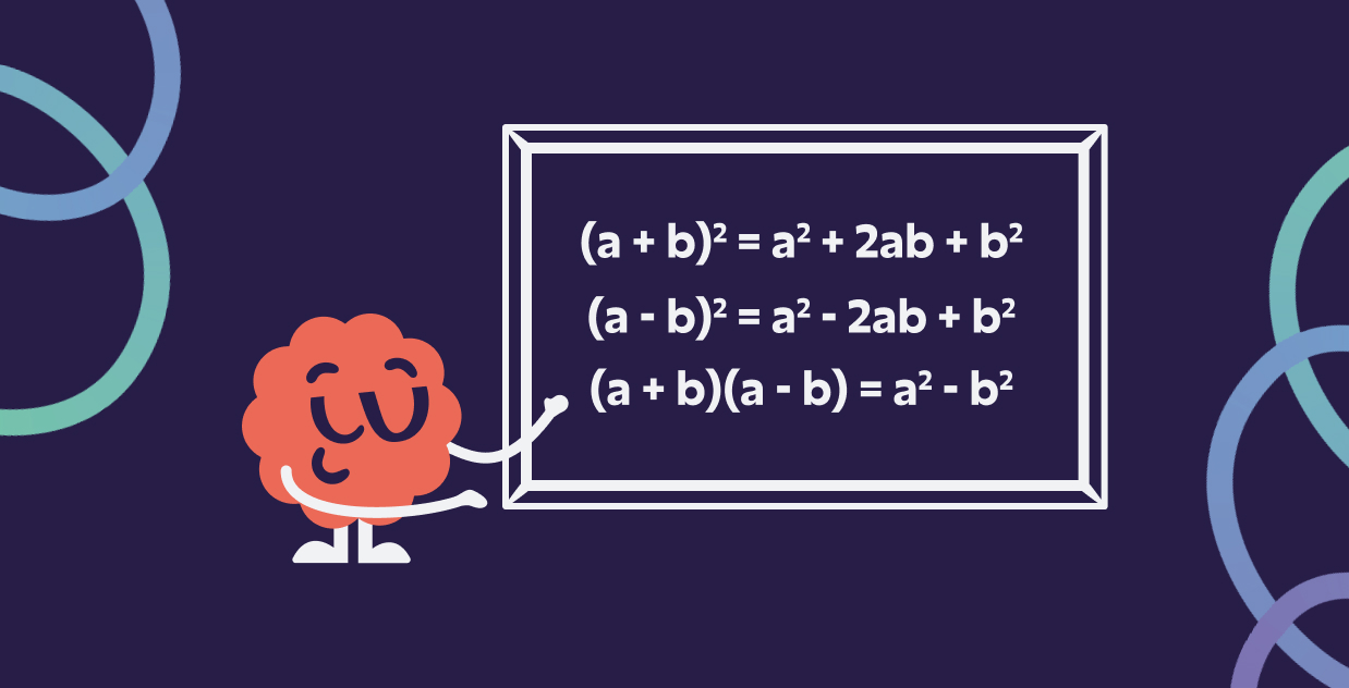 Mascot teaching multiplication of algebraic expressions with help from your math tutor in Level 11.