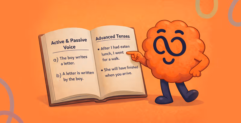 Brainster mascot introducing basic geometry concepts for kids math tutoring Level 1.