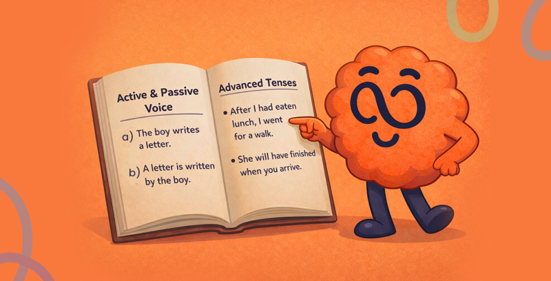 Brainster mascot introducing basic geometry concepts for kids math tutoring Level 1.