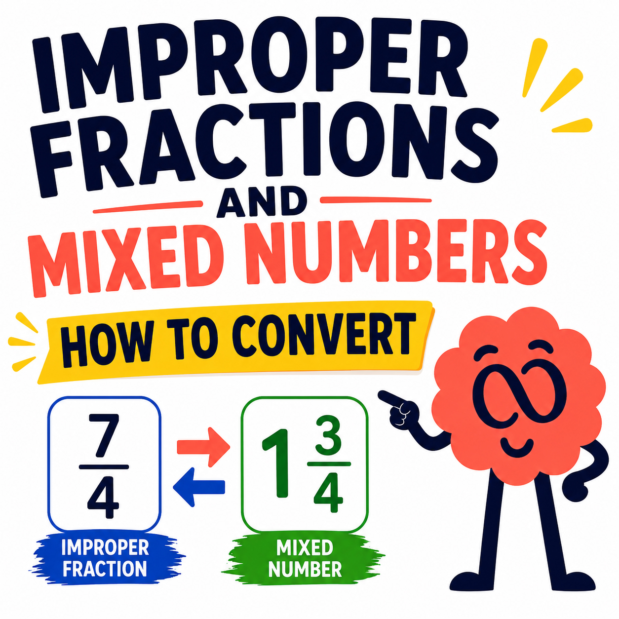 Improper fractions