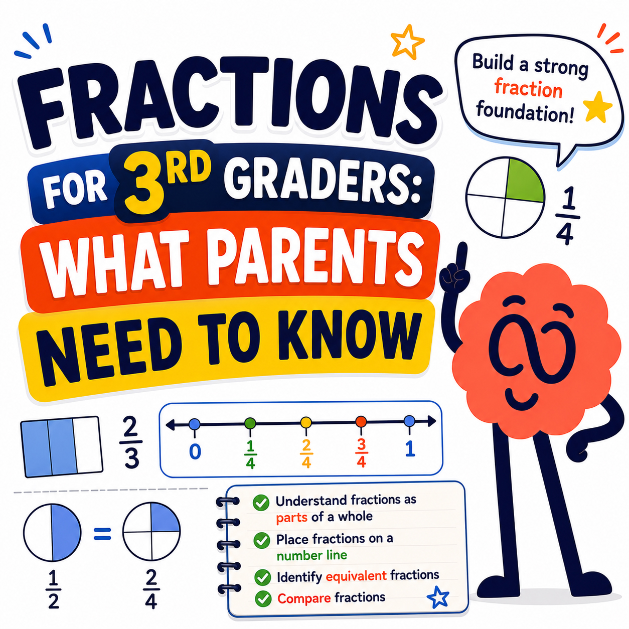 Fractions for 3rd grade