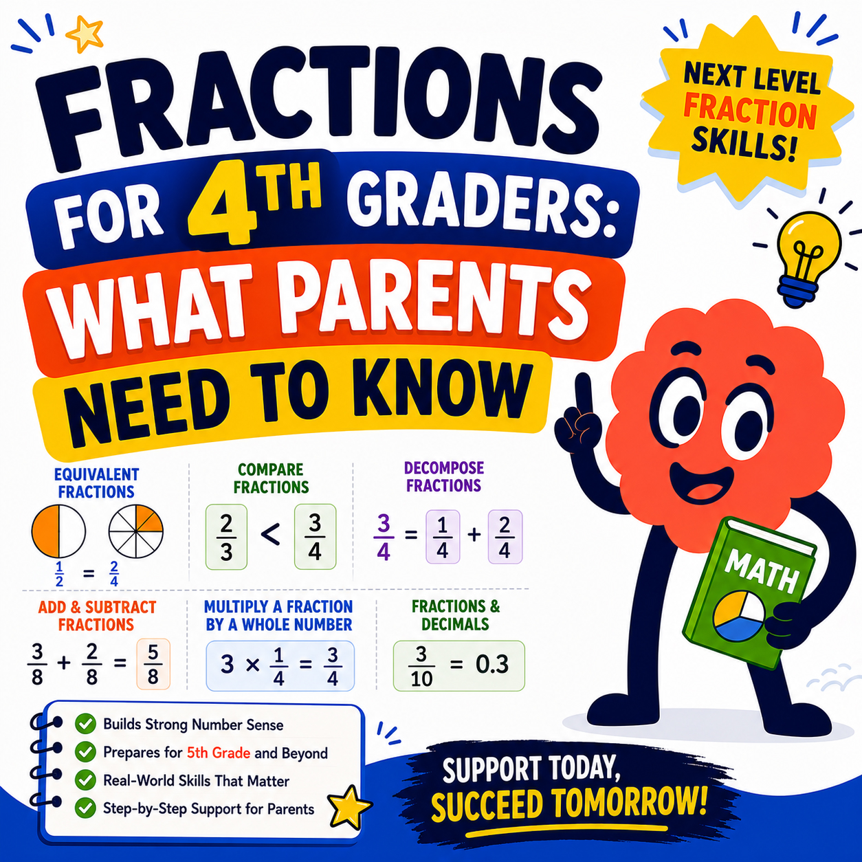 4th grade fractions