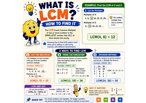How to find LCM