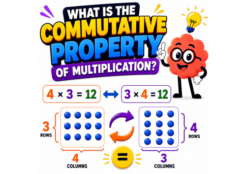 commutative property of multiplication