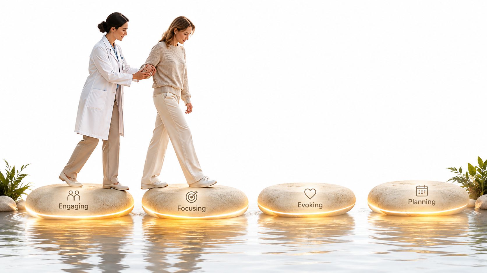Motivational Interviewing Stages in Clinical Practice