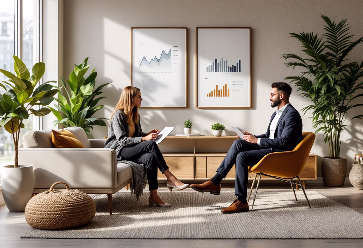 image of financial consultations