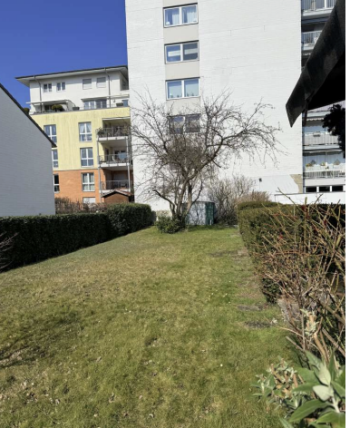 Rückseite Gartenteil zur Mitnutzung