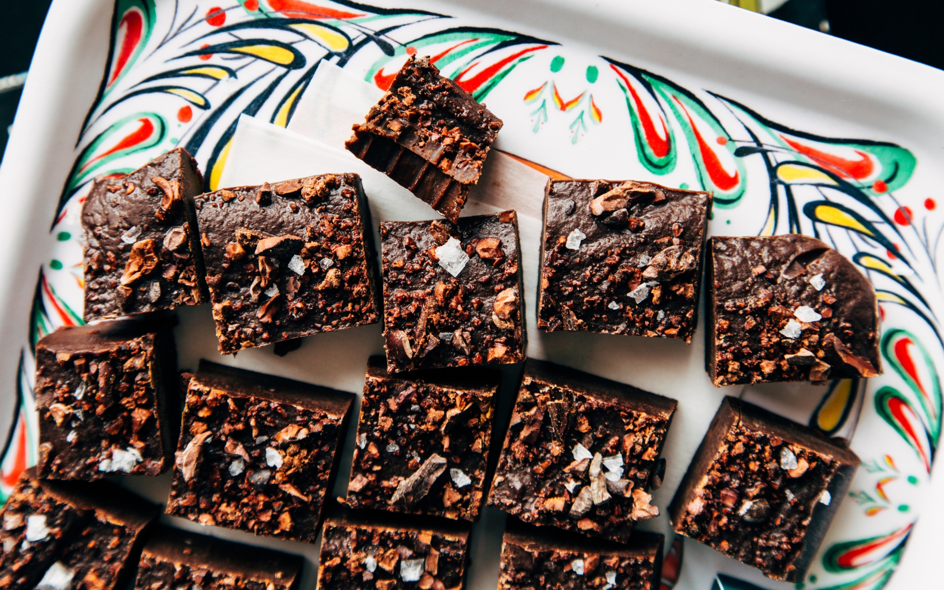 Escape Artists mint dark chocolate fudge recipe