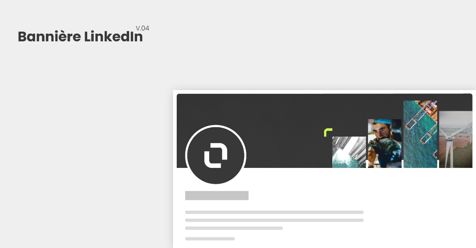 Exemple de la création d'une bannière réseaux sociaux afin d'illustrer les Conseils pour créer des contenus pour sa marque et ainsi générer une image de marque positive