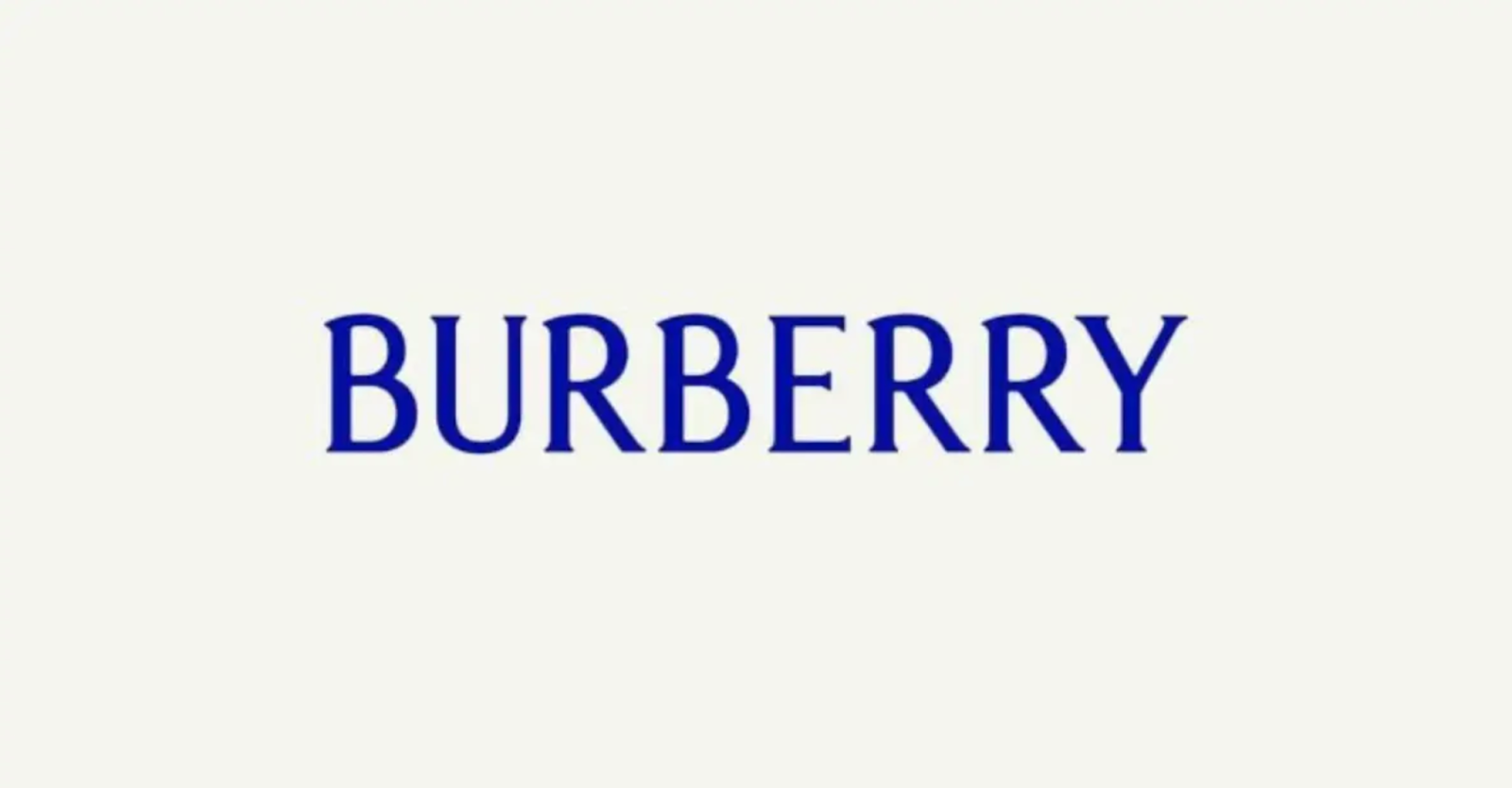 nouveau logo de Burberry 2023