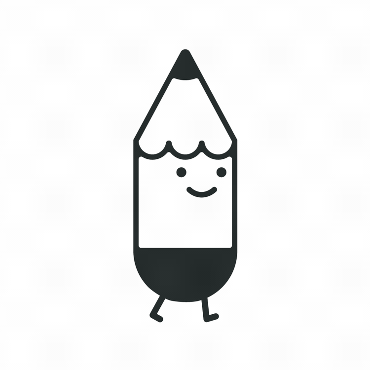 Simon, la mascotte de HeySimon en train de marcher