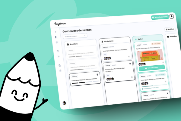 Présentation des services de design par abonnement proposés par Heysimon