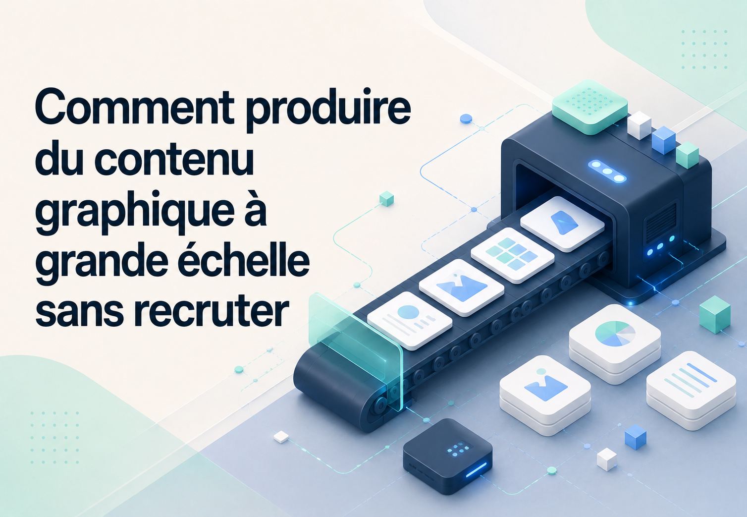 Produire du contenu graphique à grande échelle grâce à une capacité créative élastique