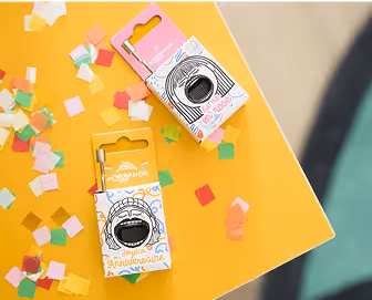 Packaging d'une boîte à musique conçu par Heysimon pour Mieux Que Des Fleurs (e-commerce).