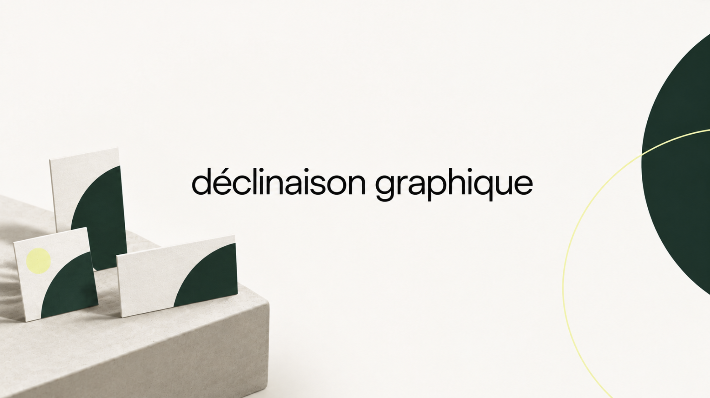 La déclinaison graphique, adaptation d'une création validée à tous ses formats de diffusion