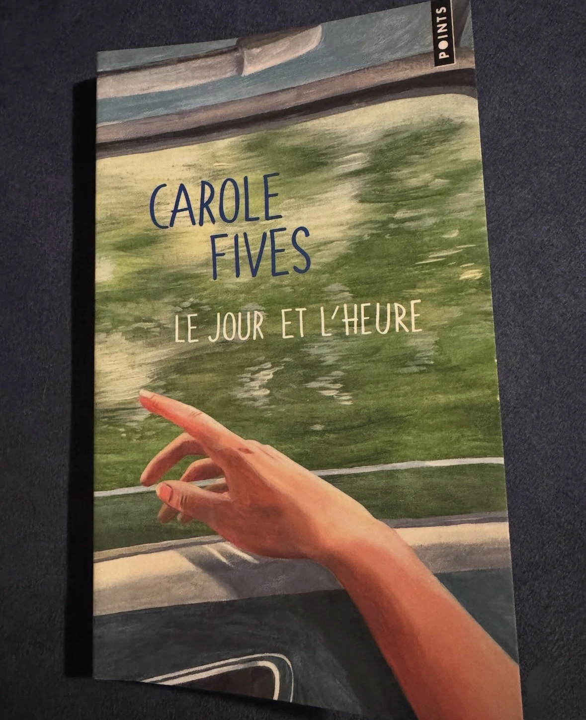 Couverture du livre Le jour et l'heure de Carole Fives