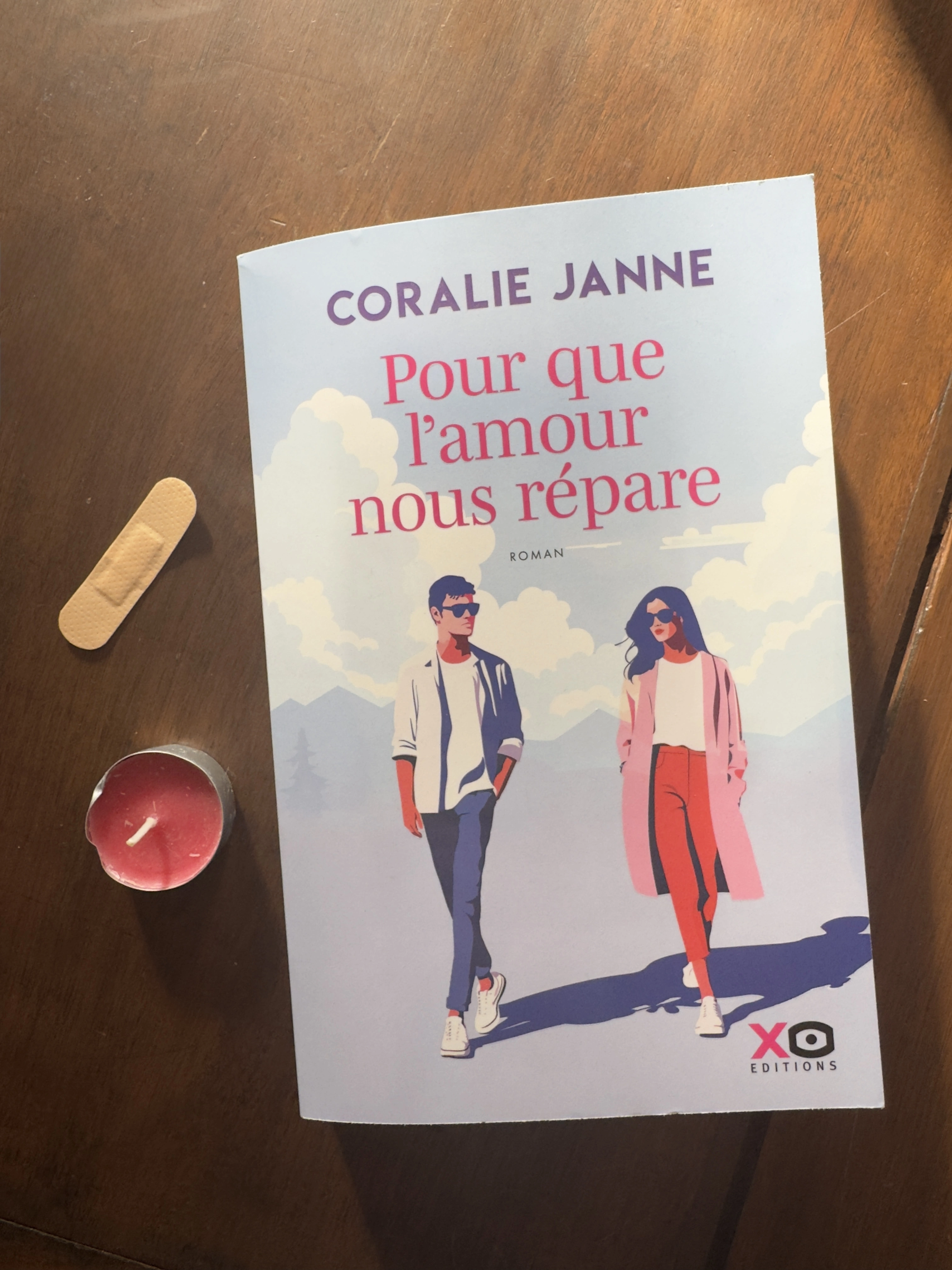 Couverture du livre Pour que l'amour nous répare de Coralie Janne