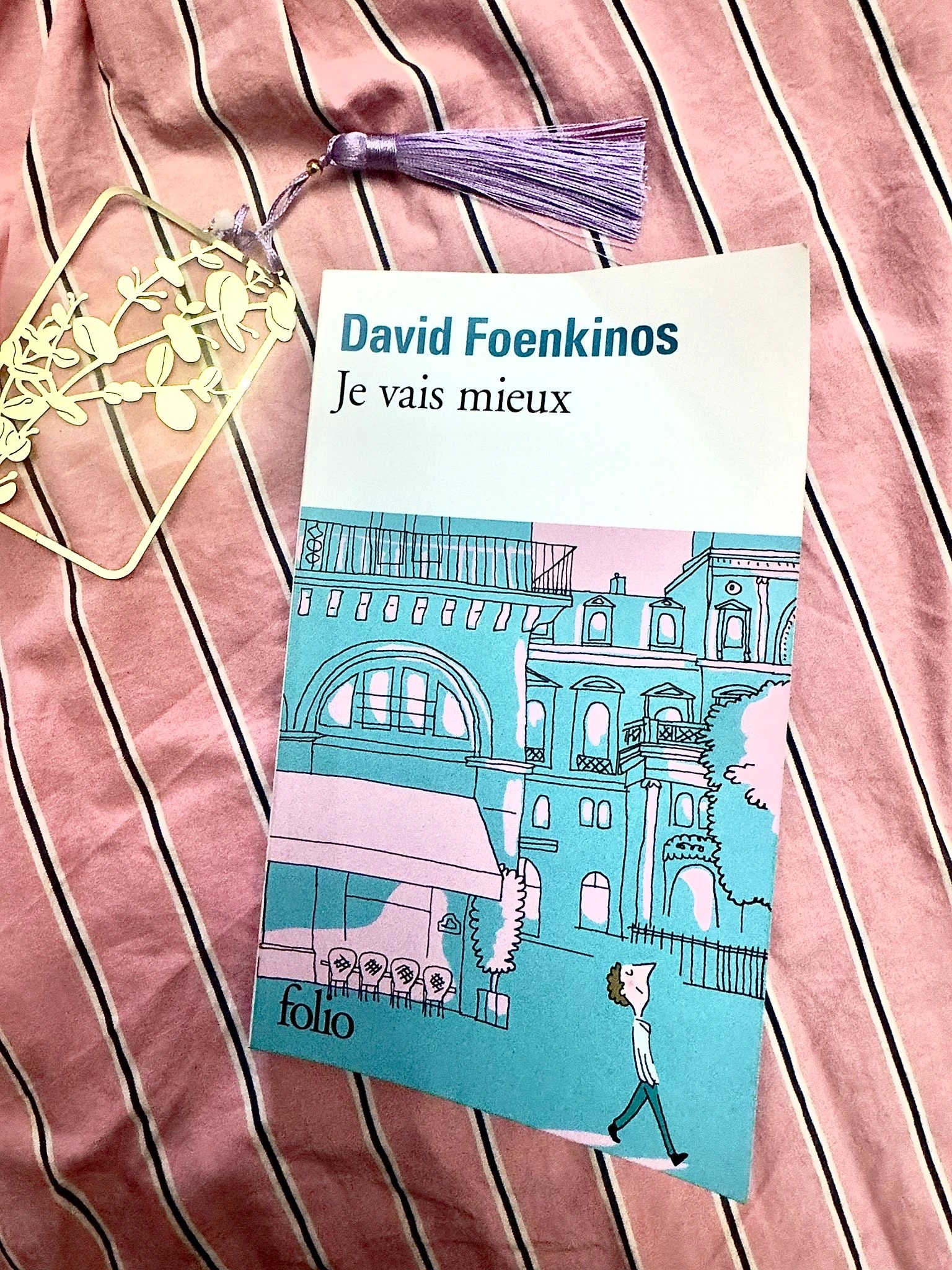 Couverture du livre Je vais mieux de David Foenkinos
