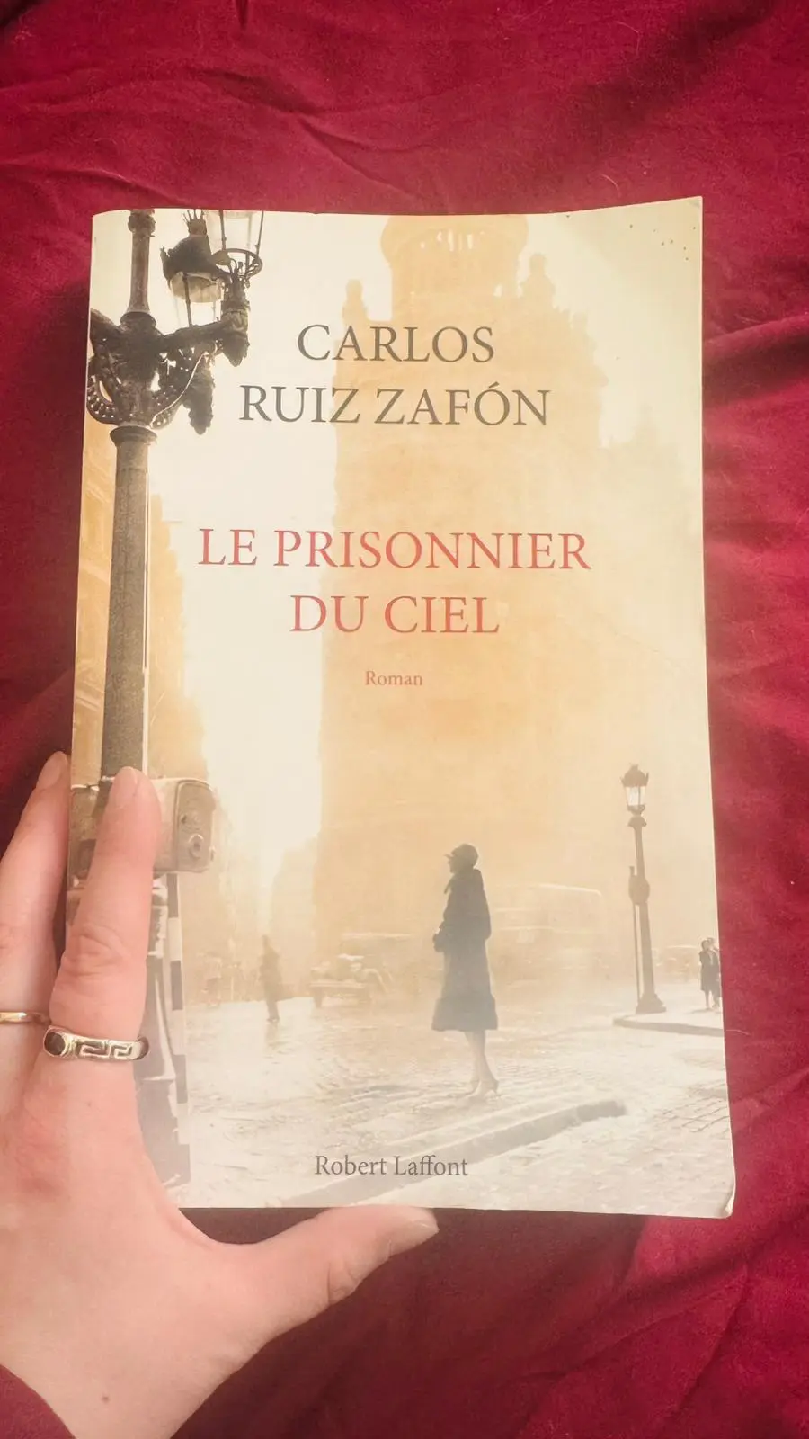 Couverture du livre Le prisonnier du ciel de Carlos Ruiz Zafón 