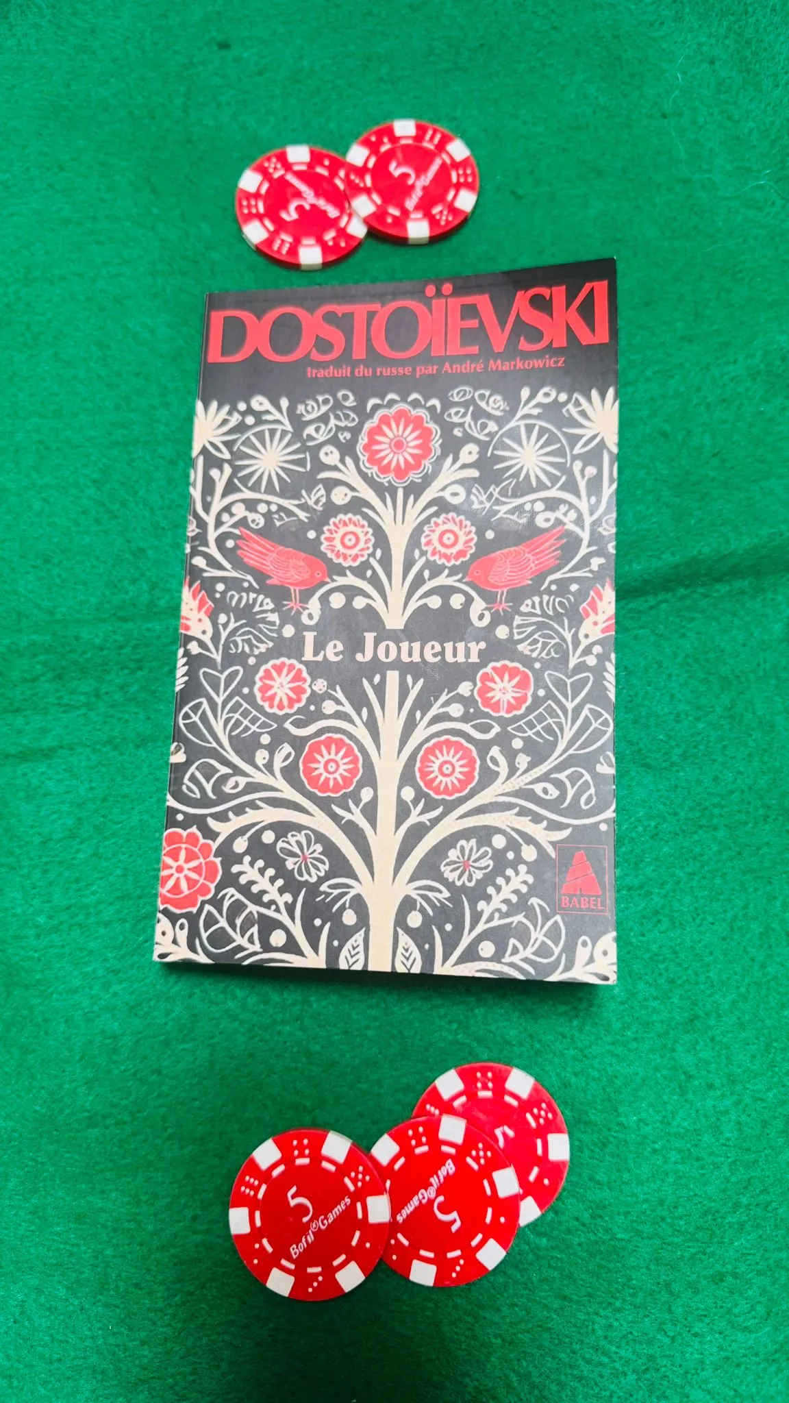 Couverture du livre Le Joueur de Dostoïevski 