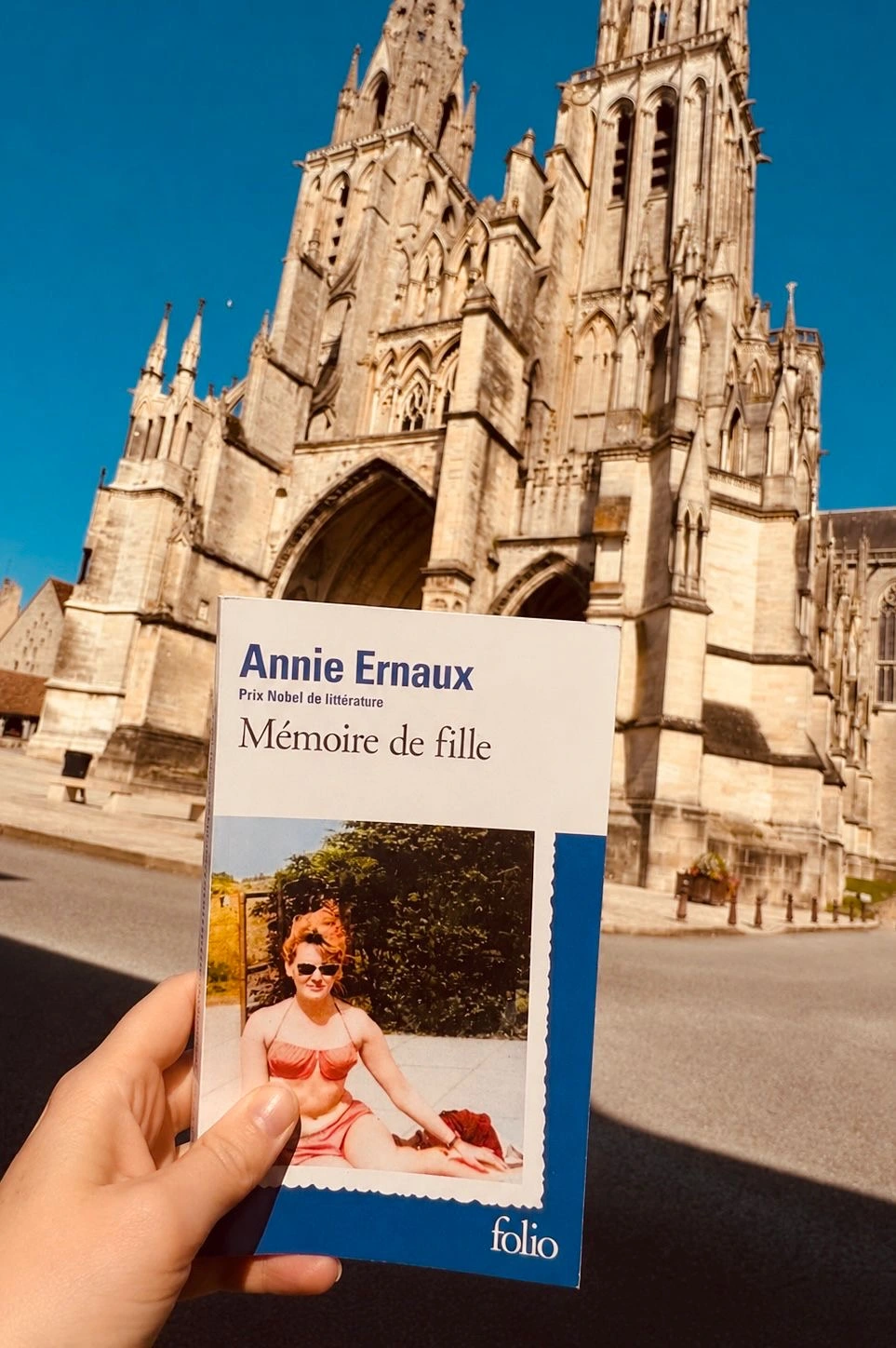 Couverture du livre Mémoire de fille d’Annie Ernaux