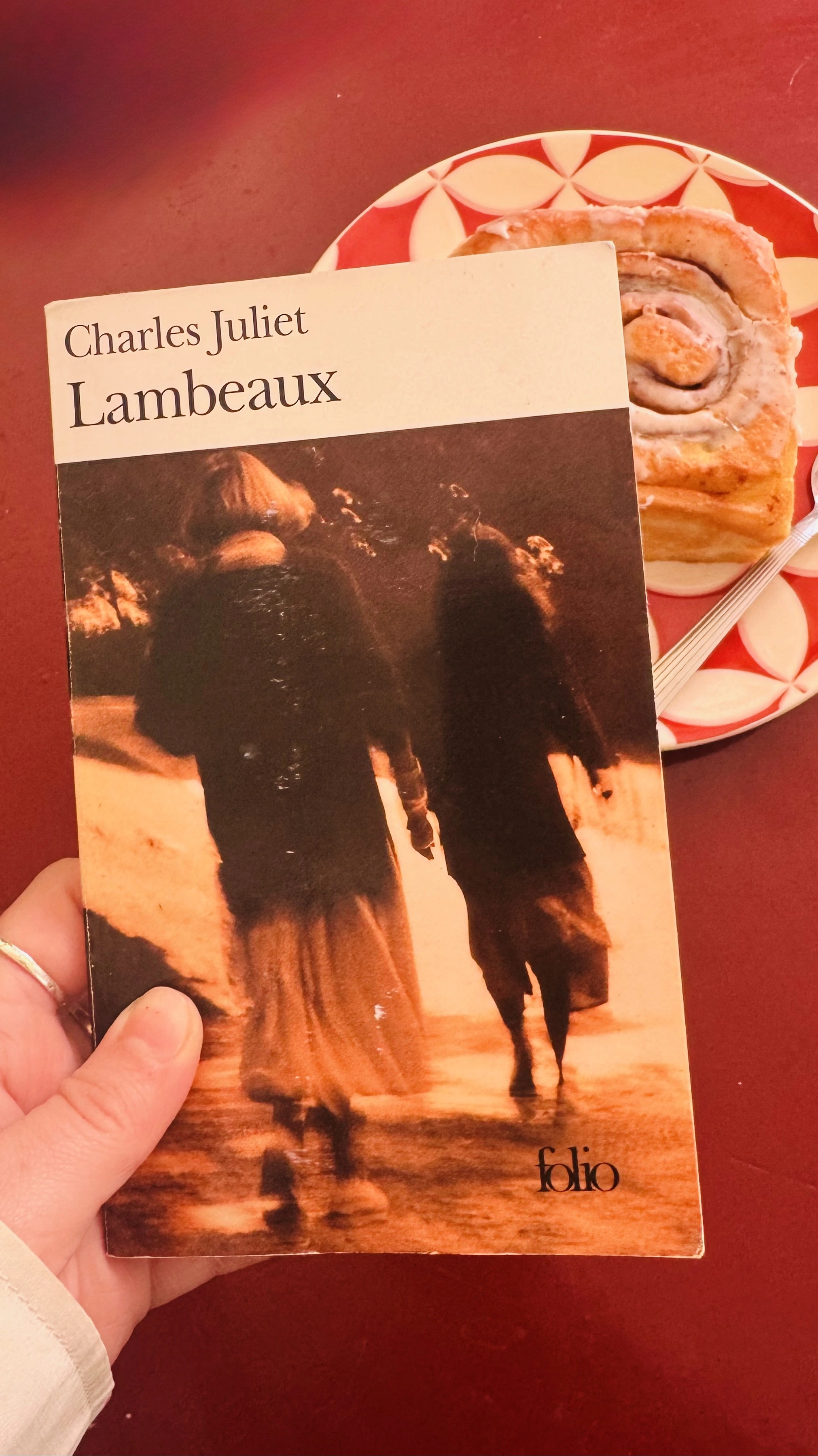 Couverture du lire Lambeaux de Charles Juliet
