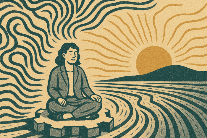 Becoming calm in the chaos