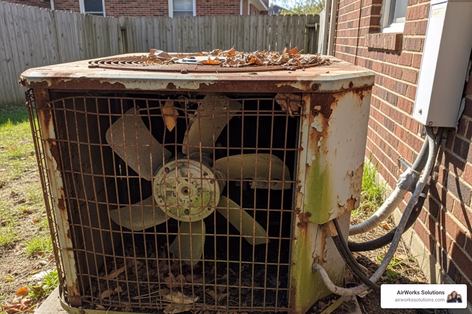 Old inefficient outdoor AC unit - ac installation in Camarillo