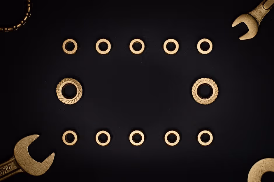 essential plumbing tools like a wrench and replacement washers - overflow pipe leaking
