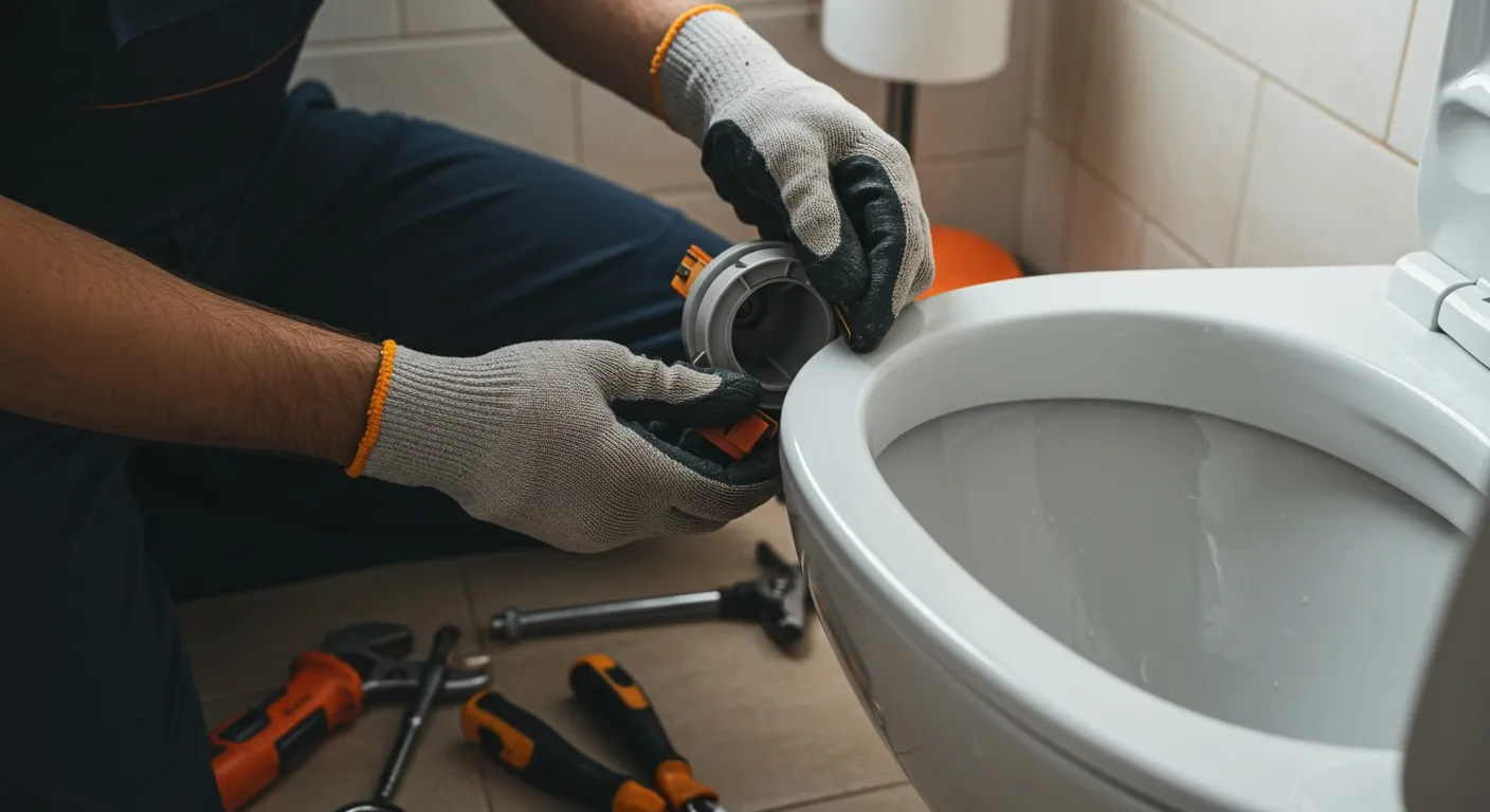Repairing a toilet flush mechanism