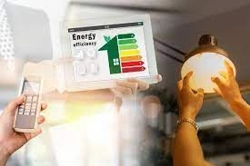 Assessing a home's energy efficiency.