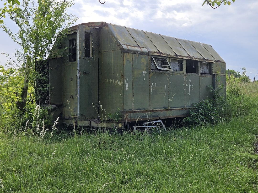 old, rusty outdoor AC unit - AC installation Westlake Village