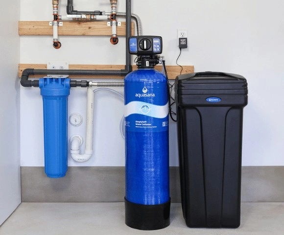 water softener and pre-filter