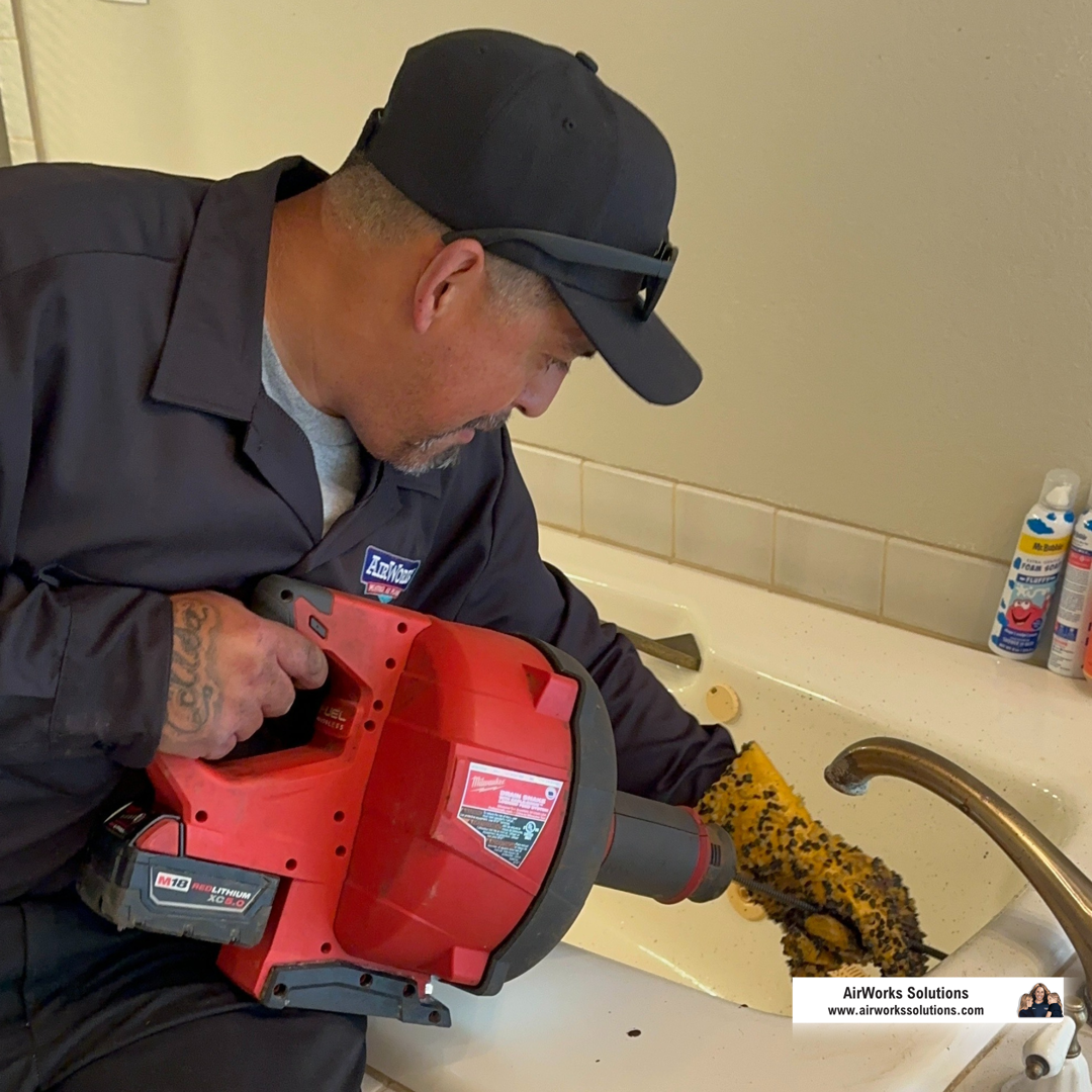 sewer camera inspection screen showing a blockage - sewer replacement camarillo ca