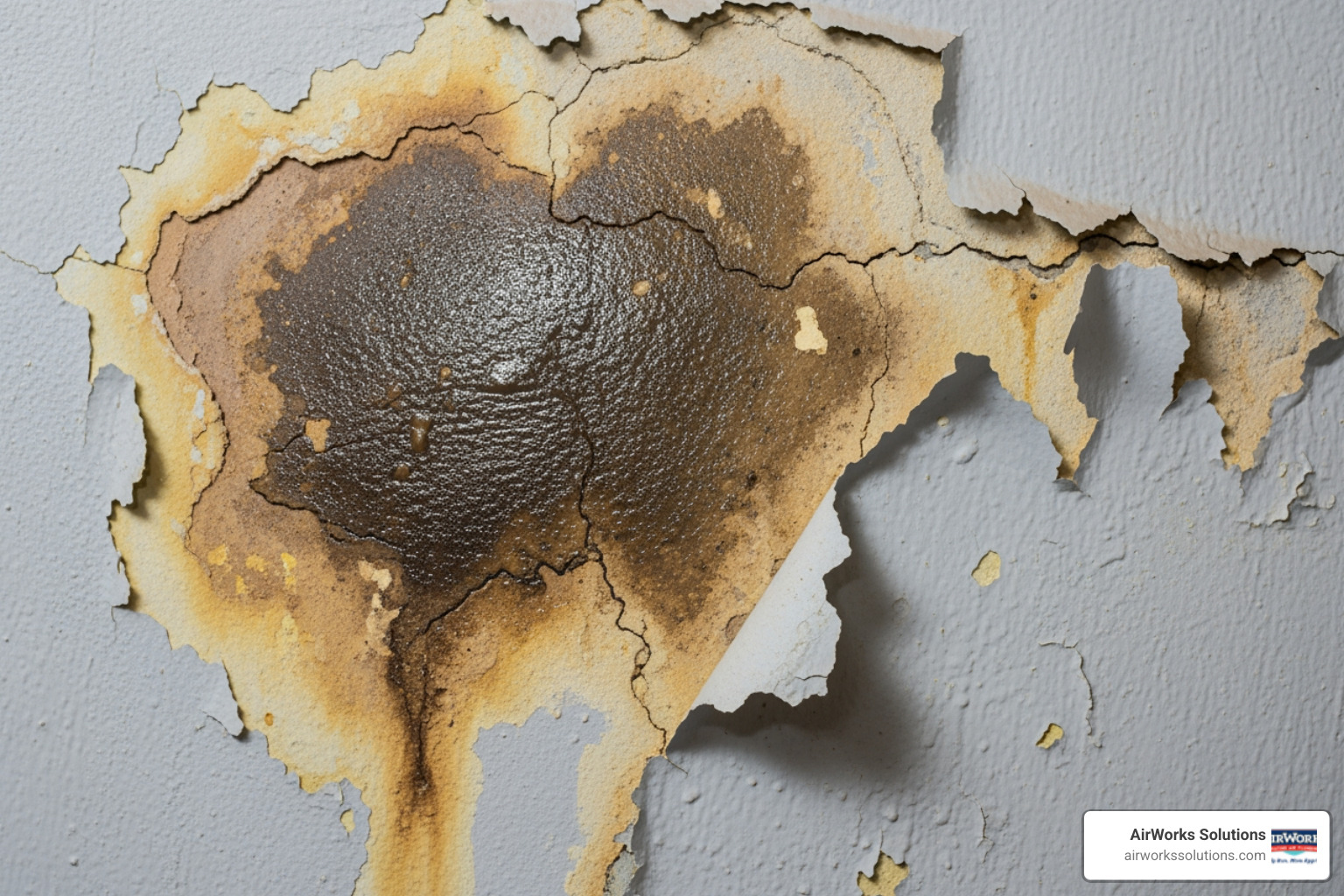 A homeowner looking at a water stain on their ceiling with concern. - plumbing service newbury park ca