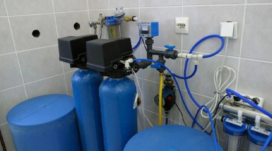 Home water softening and filtration system